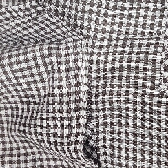 NIB Men's Black and White Button Down Shirt XL - Picture 6 of 6